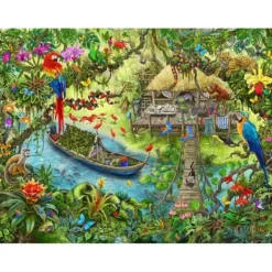 Ravensburger Puzzles Enfants De 250 À 1000 Pièces|Escape Puzzle Kids - Un Safari Dans La Jungle