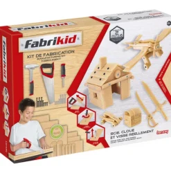 Lansay Fabrikid - Kit De Construction- Planchettes Et Construction En Bois