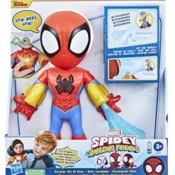 Hasbro Heros & Univers|Figurine Electronique 25 Cm Spidey Marvel