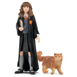 Schleich Figurines|Figurine Hermione Granger™ & Pattenrond