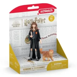 Schleich Figurines|Figurine Hermione Granger™ & Pattenrond