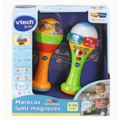 VTech Hochet Musical - Maracas Lumi Magiques- Hochets, Anneaux De Dentition