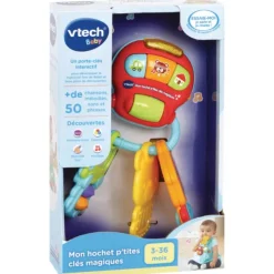 VTech Hochet P'Tites Cles Magiques- Hochets, Anneaux De Dentition