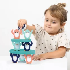 Ludi Jeu D'Equilibre Pingouins Acrobates- Jouets Pour Le Bain