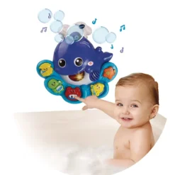 VTech Jouet De Bain - Lolibulles Baleine A Bulles- Jouets Pour Le Bain