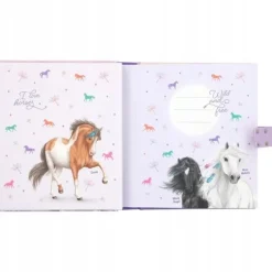 Top Model Journal Intime Miss Melody Avec Code- Bagages Et Papeterie