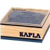 Kapla -40 Planchettes En Bois Bleu Fonce- Planchettes Et Construction En Bois