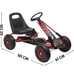 SUN and SPORT Kart A Pedales Go Kart Race- Karts À Pédales