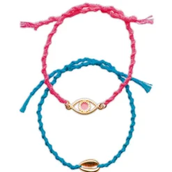 Janod Kit Creatif - 13 Bracelets De L'Amitie A Creer- Mode, Bijoux, Décoration, Cosmetiques