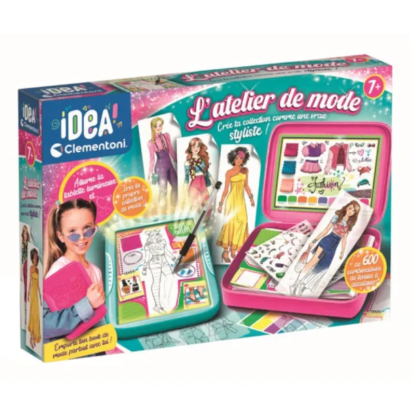 Clementoni L'Atelier De Mode- Mode, Bijoux, Décoration, Cosmetiques