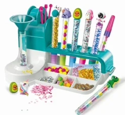 Clementoni L'Atelier Des Stylos- Mode, Bijoux, Décoration, Cosmetiques