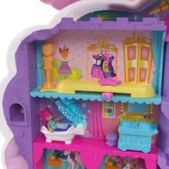 Mattel Figurines|Le Salon Licorne Arc-En-Ciel - Polly Pocket
