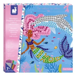 Janod Les Ateliers Du Calme - Mosaique Sirenes Et Dauphins- Mosaïque, Sable Et Paillettes