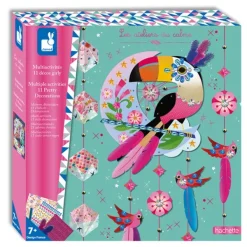 Janod Les Ateliers Du Calme- Coffret Creatif Multi-Activités- Mode, Bijoux, Décoration, Cosmetiques