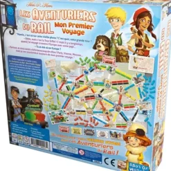 Asmodée Jeux De Stratégie|Les Aventuriers Du Rail-Mon Premier Voyage