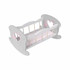 LOVE BEBE Accessoires Poupons|Lit A Bascule En Bois Pour Poupon
