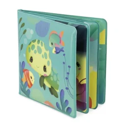Janod Livre De Bain La Vie Magique Des Tortues- Jouets Pour Le Bain