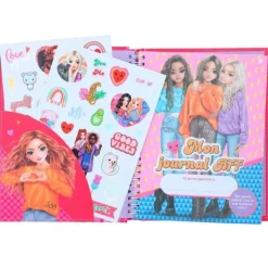 Top Model Livre De L'Amitie Mon Journal Bff- Bagages Et Papeterie