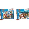 Clementoni Puzzles Enfants De 50 À 249 Pièces|Lot De 2 Puzzles 104 Pieces - Pat'Patrouille