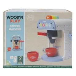 WOOD N PLAY Cuisine Et Dinette|Machine A Cafe Dinette En Bois
