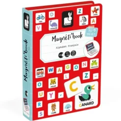Janod Premiers Apprentissages|Magneti'Book - Alphabet Francais