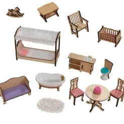 KidKraft Maisons De Poupee|Maison De Poupee En Bois Charlotte
