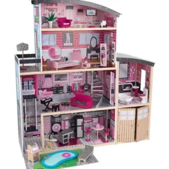 KidKraft Maisons De Poupee|Maison De Poupées Villa Sparkle
