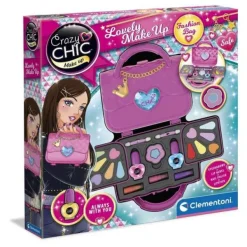 Clementoni Maquillage Sac A Main Crazy Chic Make Up- Coiffure & Maquillage