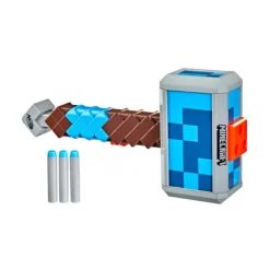 Nerf Marteau Lance-Flechettes Stormlander - Minecraft- Nerf Et Jeux De Tirs