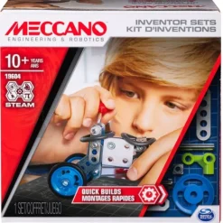 Meccano - Kit D'Inventions - Montages Rapides- Meccano, Engrenages