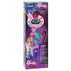 VTech Micro Kidi Superstar Lightshow Rose- Micros Et Karaoké