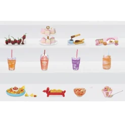 Mga Miniverse Make It Mini Food - Cafe Pdq Serie 2A- Pate À Modeler, Modelage Et Gravure
