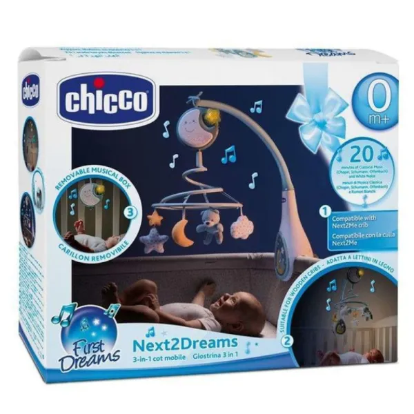 Chicco Mobile Next2Dreams Bleu - First Dream- Mobiles