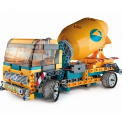 Clementoni Mon Atelier De Mecanique - Camion Toupie- Meccano, Engrenages