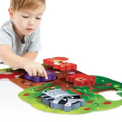 Headu Puzzle Bébé / Enfant|Mon 1Er Puzzle Foret Montessori