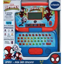 VTech Ordinateurs Et Jeux Interactifs|Mon Ordinateur Educatif Spidey