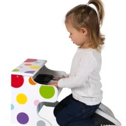 Janod Mon Premier Piano Electronique En Bois- Instruments De Musique