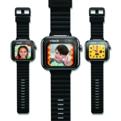 VTech Montre Kidizoom Smartwatch Max - Noire- Montres Et Objets Connectés