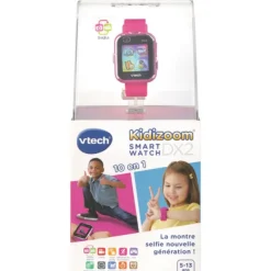 VTech Montre Kidizoom Smartwatch Connect Dx2 Framboise- Montres Et Objets Connectés