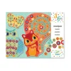 Djeco Mosaiques Animaux- Mosaïque, Sable Et Paillettes