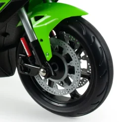 Injusa Moto De Course Electrique Kawasaki 12V- Motos Électriques