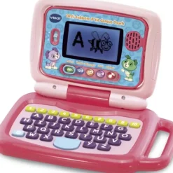 VTech Ordinateurs Et Jeux Interactifs|Ordinateur - Tablette P'Tit Genius Touch Mauve