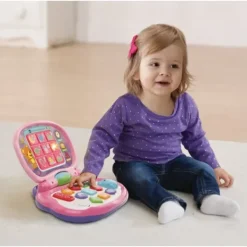 VTech Ordinateurs Et Jeux Interactifs|Ordinateur Lumi Ordi Des Tout-Petits Rose