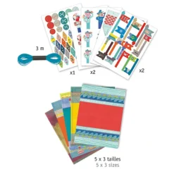 Djeco Origami Bateaux Sur L'Eau- Découpage, Collage, Pliage