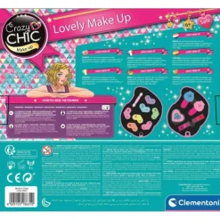 Clementoni Palette De Maquillage Licorne - Crazy Chic- Coiffure & Maquillage