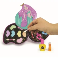 Clementoni Palette De Maquillage Sirene - Crazy Chic- Coiffure & Maquillage