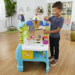 Play Doh Pate A Modeler - Camion De Glace Geant Play-Doh Kitchen- Pate À Modeler, Modelage Et Gravure