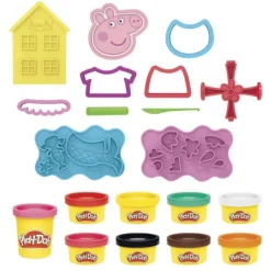 Play Doh Pate A Modeler Play-Doh - Styles De Peppa Pig- Pate À Modeler, Modelage Et Gravure