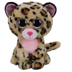 TY Mini Peluches|Peluche Beanie Boo'S - Livvie Le Leopard 23 Cm
