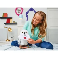 Spin Master Peluches Interactives|Peluche Interactive Hedwige Enchantee - Harry Potter
